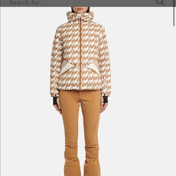 Perfect Moment Aurora High Rise Flare Ski Pants Waterproof Large Brown Sugar - Picture 4 of 7